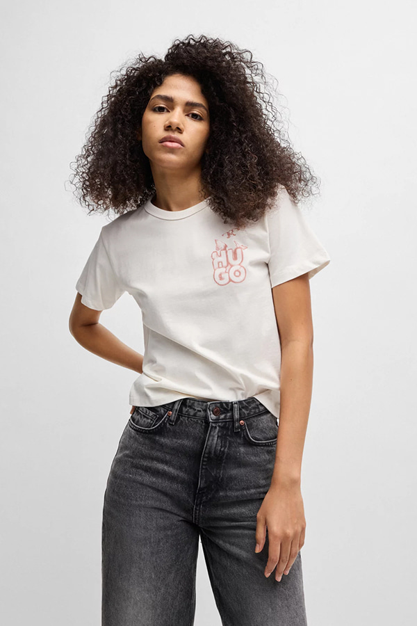 ΜΠΛΟΥΖΑ HUGO - 102 ΛΕΥΚΟ